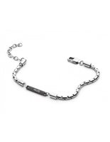 Bracelet 4US: Cesare Paciotti Man in Steel 4UBR4482 - 4UBR4482